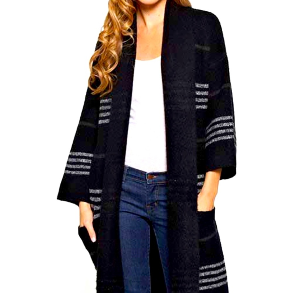 Love Stitch striped long sweater size S (runs big)